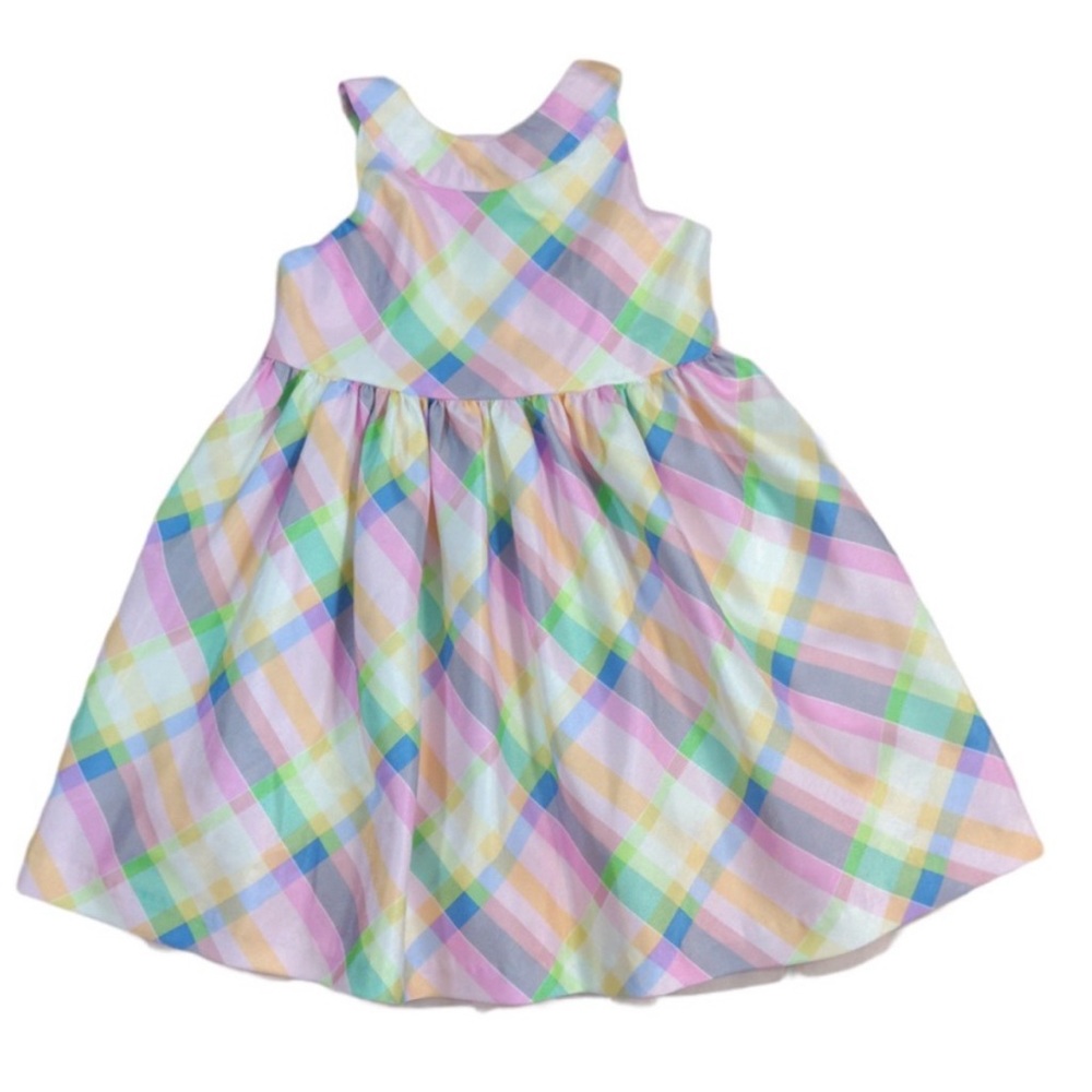 Pastel plaid Gymboree dress